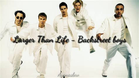 Larger Than Life Backstreet Boys Sub Español Youtube