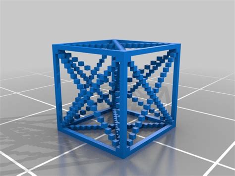 Hypercube Complete By Rhinorulz Thingiverse