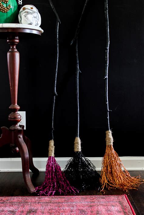 Diy Witch Broom How To Make A Witches Broom For Halloween