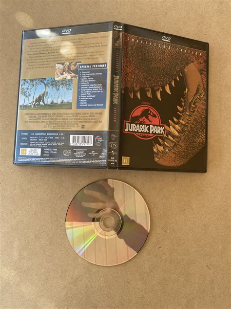 Jurassic Park Collectors Edition Dvd Film Retrobros Fordi Vi Elsker Retrospil