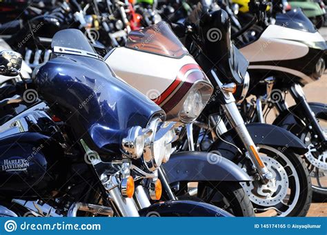Motorcycles may park at metered spaces as long as the meter is paid. Various Model Of Harley Davidson Easy Rider Motorcycle ...