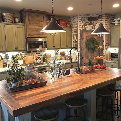 Pin By Jan Gray On Starbucks Kitchen Rustic Country Kitchens Rustic