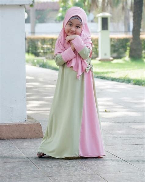 20 Trend Model Baju Gamis Syari Untuk Anak Anak Gamis