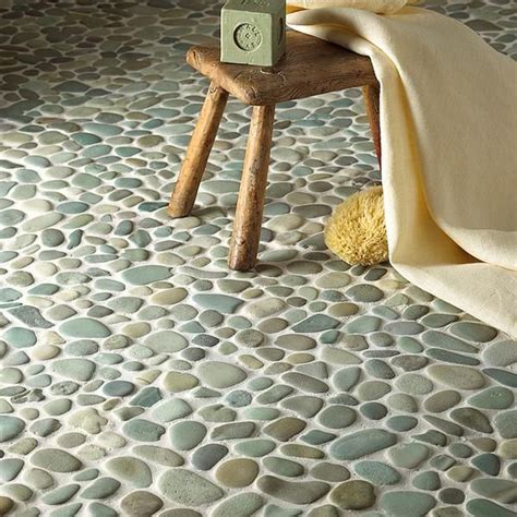 Venetian Pebbles Pebble Tile Pebble Floor Pebble Mosaic Tile