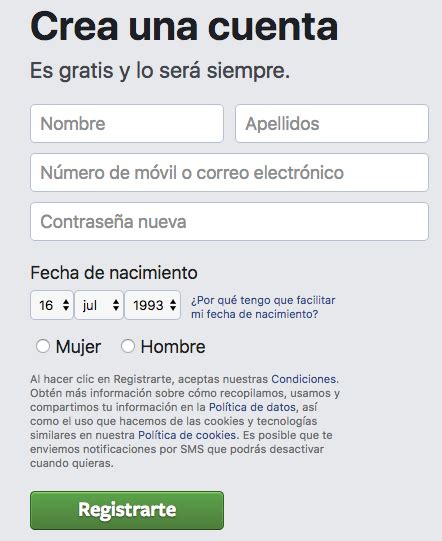 Cómo Crear Una Cuenta En Facebook Español Paso A Paso Guía Detallada