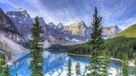 Canada Moraine Lake Hd Desktop Wallpapers 4k Hd Images And Photos Finder