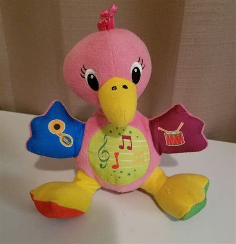 Baby Einstein 9 Musical Bird Plush Soft Toy Stuffed Animal Ebay