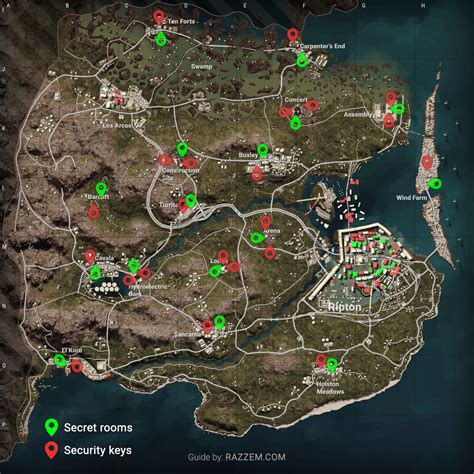 Pubg Deston Secret Rooms And Security Keys Locations Complete Guide