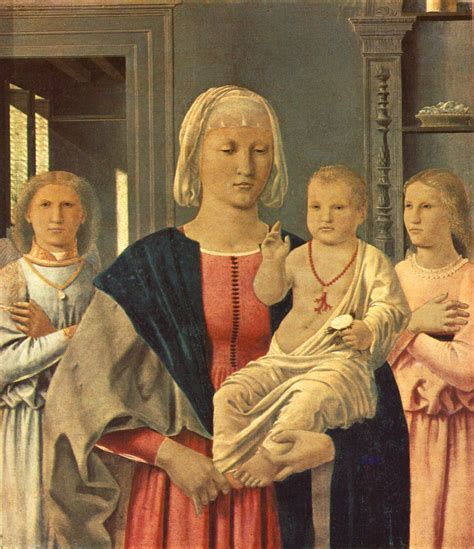 Piero Della Francesca 1419 1492 ~ Madonna Of Senigallia ~ Ca1470 78