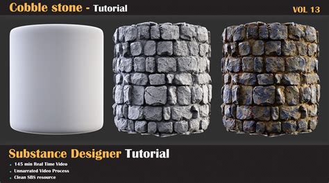 Artstation Cobble Stone Tutorial Vol 13 Tutorials