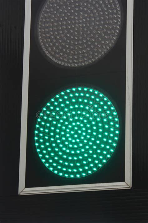Green Traffic Light Signal Stock Image Image Of Metal 41843375