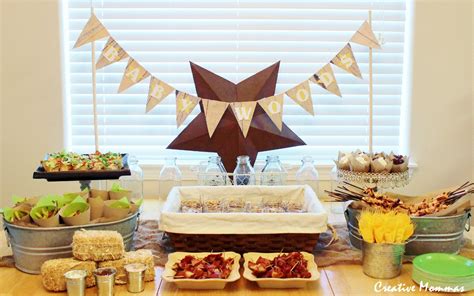 Make diy decorations for baby showers with these ideas for cake, banners, favors, invitations and games to play. Creative Mommas: Country Themed Baby Shower