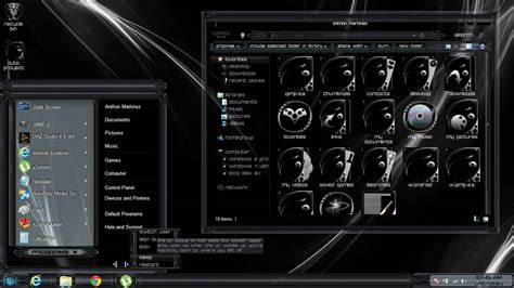 Windows 8 Theme Black Glass By Newthemes On Deviantart