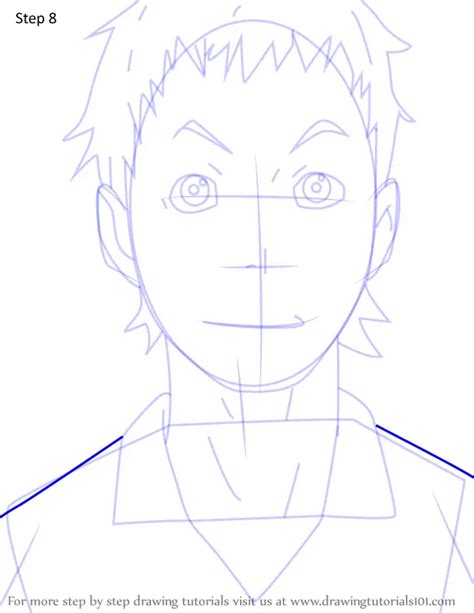 How To Draw Yoshiharu Haga From Haikyuu Haikyuu Step By Step