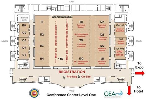 Mgm Grand Conference Center Floor Plan