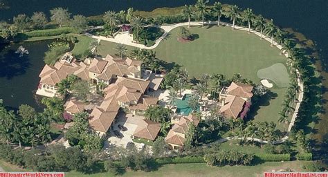 Billionaire Miami Mansions From Above An Aerial View Miami
