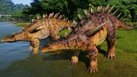 Welcome to a world evolved. Jurassic World Evolution - 2 Huayangosaurus & 2 Allosaurus ...