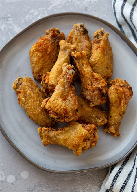 Make sure to coat the chicken evenly. Crispy Air Fryer Chicken Wings (3 Ways!) | Gimme Delicious