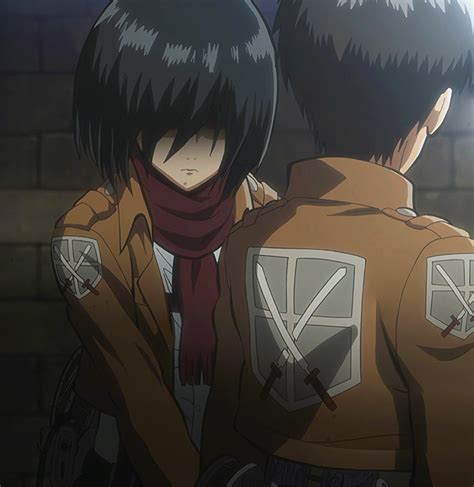 | i own no content posted. Mikasa's protective attitude towards Eren