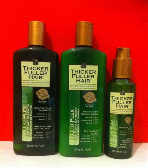 Cell U Plex Thicker Fuller Hair Pure Plant Extracts Product Thicker