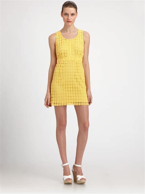 We did not find results for: Laundry By Shelli Segal Lasercut Linen Dress in Yellow ...