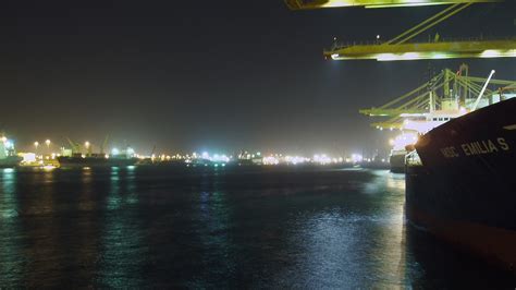 Ship Lights Night Ports Dubai Hd Wallpapers Desktop And Mobile