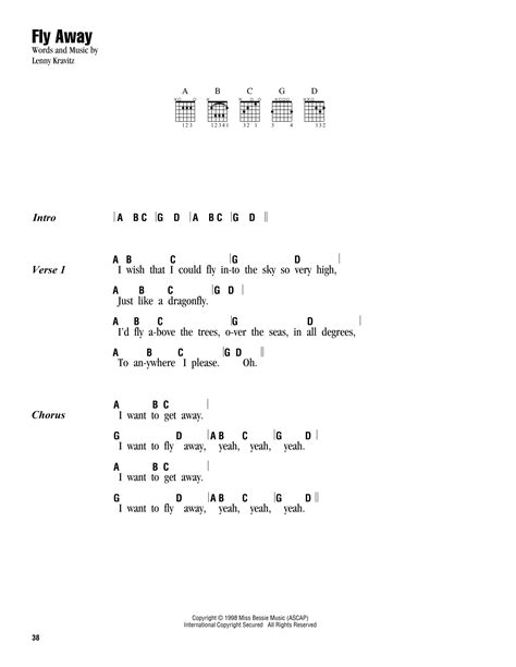 Ill Fly Away Guitar Chords