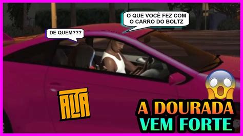 PUDIM DESCOBRE QUE PINTOU O CARRO DO BOLTZ CDA GTA RP YouTube