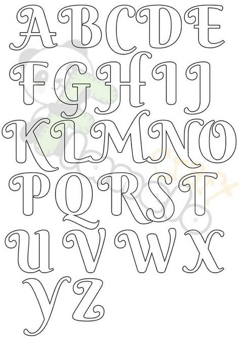 Pin De Flanelo Craft En Pattern Alphabet Moldes De Letras Moldes De