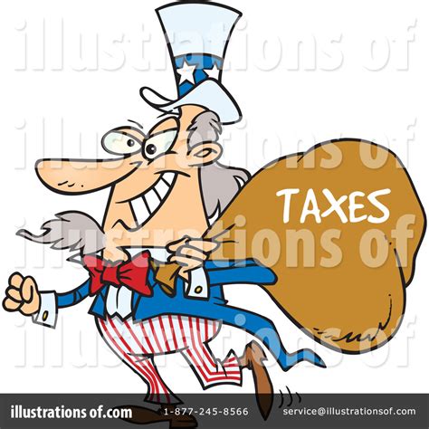 Taxes Clipart 437507 Illustration By Toonaday