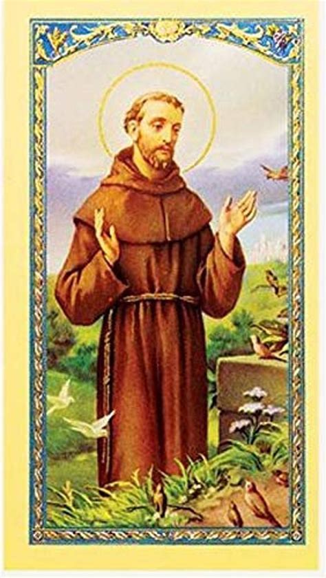 Saint Francis of Assisi Patron Saint of Animals Merchants and | Etsy