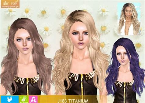 The Sims 3 Custom Content Female Hair Downloads Sims 3 Small Braids