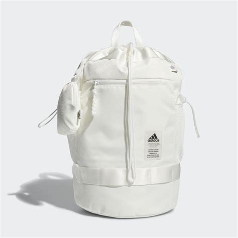 Adidas Non Dyed Bucket Backpack White Unisex Training Adidas Us