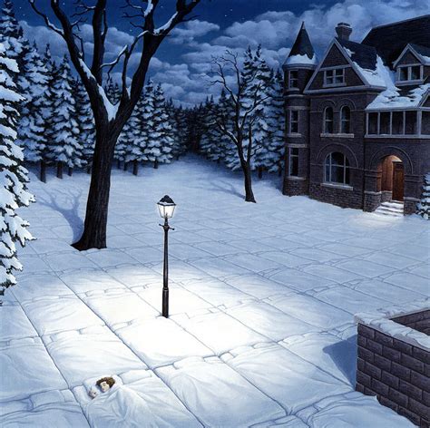 25 Mind Twisting Optical Illusion Paintings By Rob Gonsalves Bored Panda
