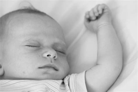 Filesleeping Baby With Arm Extended Wikimedia Commons