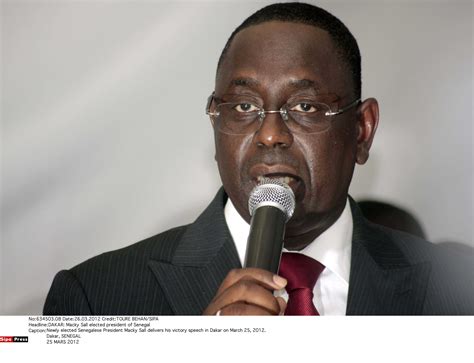 Sénégal Macky Sall Président
