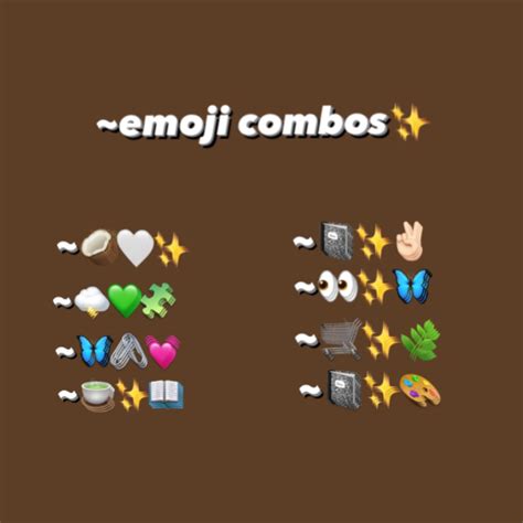 🕊emoji combination🤍 in 2021 emoji combinations emoji funny contact names