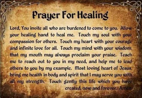 17 Best Images About Prayers For Healing Those In Pain On Pinterest