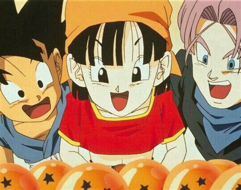 Goku Trunks And Pan Dragon Ball Art Dragon Ball Gt Dragon Ball Z