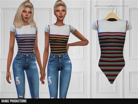 350 Bodysuit By Shakeproductions At Tsr Sims 4 Updates