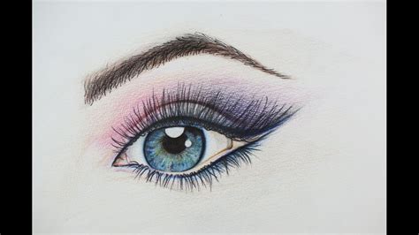 You never know when you're going to need a good cry! DIY Beautiful Eye Drawing. How to Draw an Eye, Amazing ...