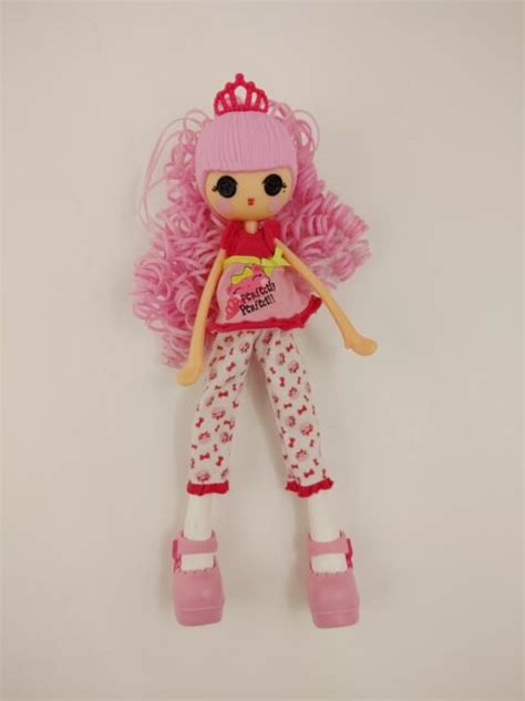 Lalaloopsy Jewel Sparkles Mga 2014 In Her Pajamas Long Curly Pink Hair