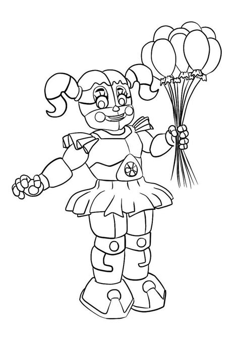 33 Sister Location Fnaf Coloring Pages Karlykarli