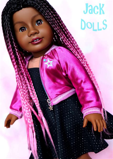 Custom Ooak Pink American Girl Doll Br