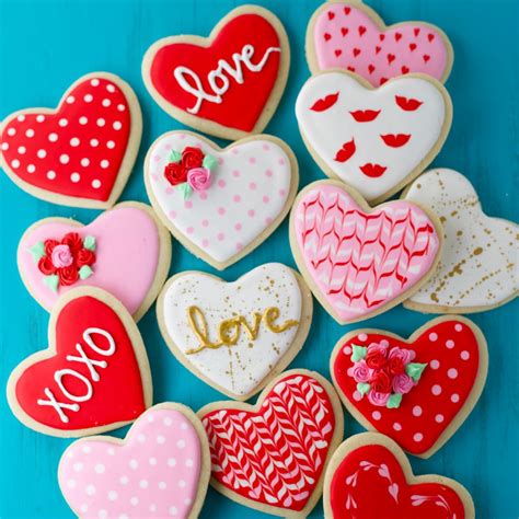 Valentines Day Sugar Cookies Mom Loves Baking
