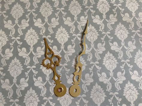 Set Of Vintage Clock Hands Nos Gold Steampunk Jewellery Etsy