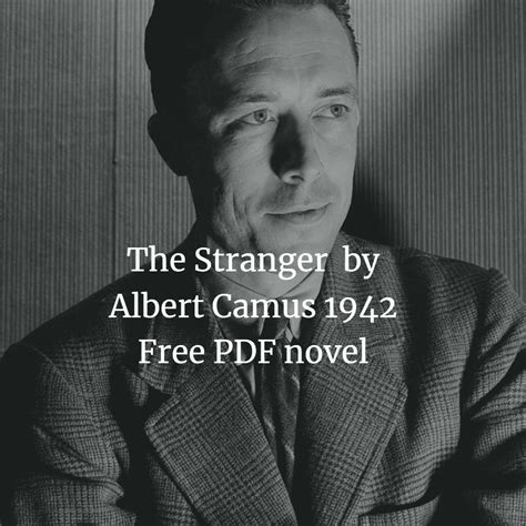 The Stranger By Albert Camus 1942 Free Pdf Novel Sharing Ebooks