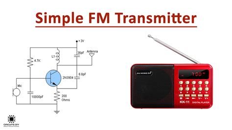 Simple Fm Transmitter Circuit Using 2n3904 Transistor