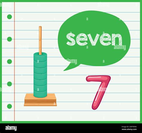 Number 7 Stock Vector Images Alamy