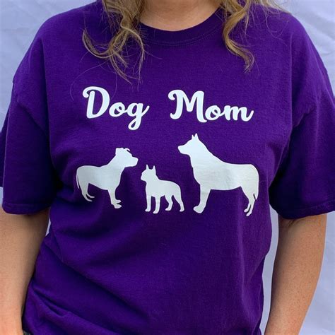 Dog Mom Shirt Custom Shirt Dog Mom Mothers Day Etsy